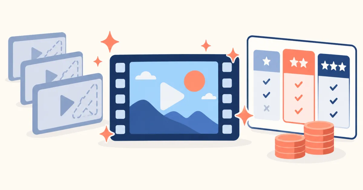 【2026年8月】AI動画の透かしなし条件まとめ——各社公式プランを横断比較